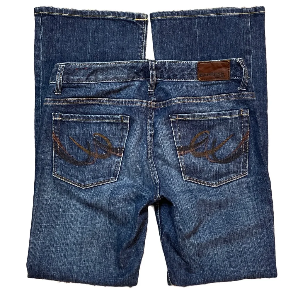Express Mia Boot Cut Jeans - Picture 4 of 11